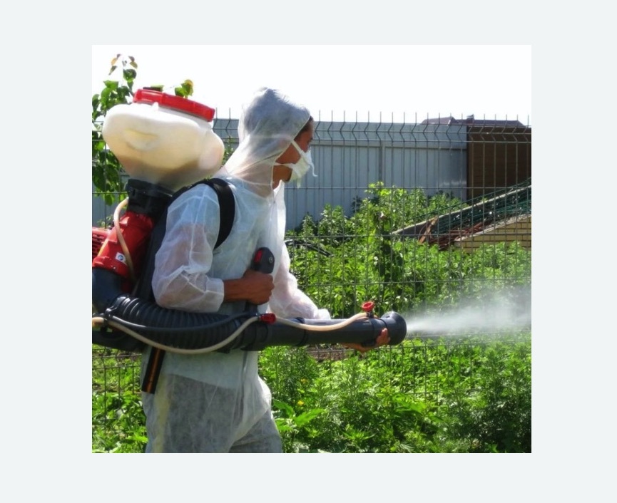 Акарицидная обработка территории в Суворове